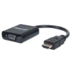 Imagen de Convertidor Video Manhattan HDMI a VGA Color Negro