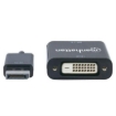 Imagen de Adaptador Manhattan DisplayPort 1.2a M a DVI-D H Activo Color Negro