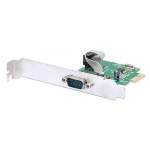 Imagen de Tarjeta Serial Manhattan PCI Express 1 Puerto