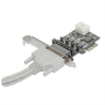 Imagen de Tarjeta Serial Manhattan PCI Express 4 Puertos DB9