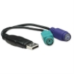 Imagen de Convertidor Manhattan PS/2 a USB 2 Puertos