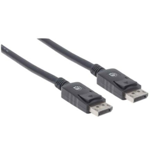 Imagen de Cable Manhattan DisplayPort M-M 3m Color Negro