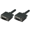 Imagen de Cable Manhattan Extensión para Monitor SVGA HD15 M-H 1.8m Color Negro