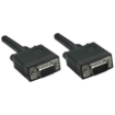 Imagen de Cable Manhattan Extensión para Monitor SVGA HD15 M-H 1.8m Color Negro