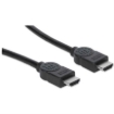 Imagen de Cable Manhattan Alta Velocidad Canal Ethernet HDMI M-M 15m Color Negro