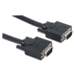Imagen de Cable Manhattan para Monitor SVGA HD15 M-M 20m Color Negro