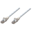 Imagen de Cable Intellinet Red Cat6 UTP RJ45 M-M 1m Color Blanco