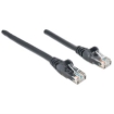Imagen de Cable Intellinet Red Cat6 UTP RJ45 M-M 1m Color Negro