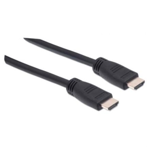 Imagen de Cable Manhattan HDMI M-M Alta Velocidad Ethernet 8m Color Negro