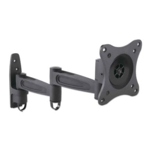 Imagen de Soporte Monitor Manhattan Pared Movimiento Articulado Pantalla Plana 13" a 27" Máximo 15 Kg