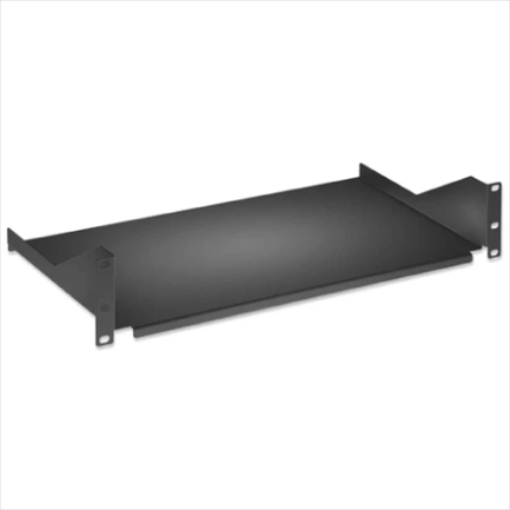Imagen de Charola Rack Intellinet Fija 19" 2U Sólida 40cm Color Negro