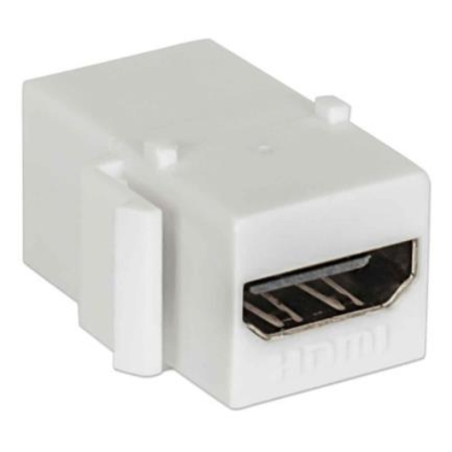 Imagen de Cople Intellinet Tipo Keystone HDMI H-H Color Blanco
