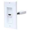 Imagen de Cople Intellinet HDMI con Faceplate 1 Puerto Color Blanco