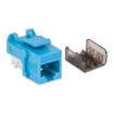Imagen de Jack Intellinet Keystone Cat6a de Impacto UTP Color Azul
