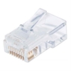 Imagen de Plug Intellinet RJ45 Cat5e Solido UTP Oro 50 Micras Pro Bote C/100 Pzas