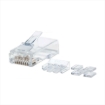 Imagen de Plug Intellinet RJ45 Cat6a Multifilar UTP Oro 15 Micras Bote C/80 Pzas