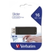 Imagen de Memoria USB Verbatim 16 GB Slider Color Negro