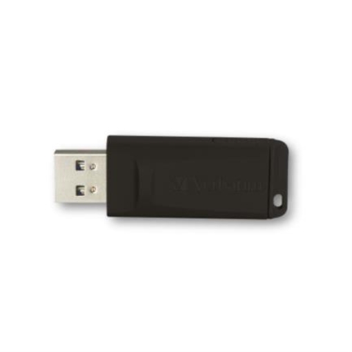 Imagen de Memoria USB Verbatim 16 GB Slider Color Negro
