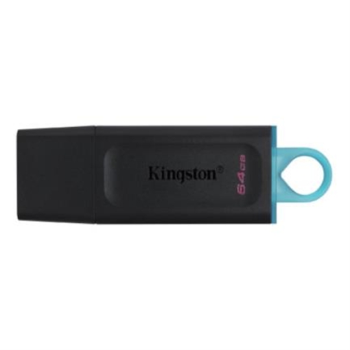 Imagen de Memoria USB Kingston DataTraveler Exodia 64GB 3.2 Color Negro