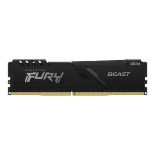 Imagen de Memoria Ram Kingston FURY Beast 8 GB 3200MHz DDR4 CL16 DIMM Color Negro