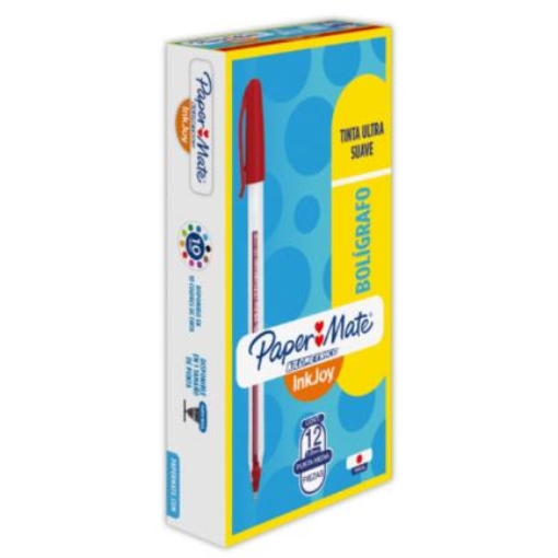 Imagen de Boligrafo Papermate Kilometrico Rojo 1.0MM C/12