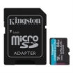 Imagen de Memoria Kingston Micro SDXC Canvas Go Plus 64GB UHS-I U3 V30 A2 Clase 10 C/Adaptador