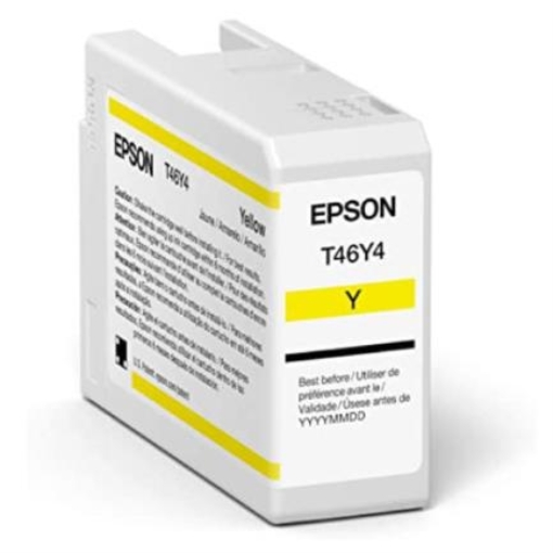 Imagen de Tinta Epson UltraChrome Pro10 T46Y 50ml Color Amarillo