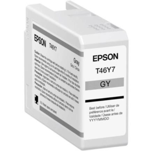 Imagen de Tinta Epson UltraChrome Pro10 T46Y 50ml Color Gris