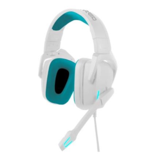 Imagen de Audífonos Alámbricos Vortred Cloud Pass Gaming 7.1 Canales USB Color Blanco