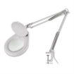 Imagen de Lámpara LED Steren con Lupa 5x Brazo Artículado Color Blanco