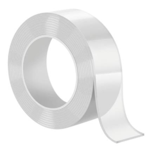 Imagen de Cinta Mágica Steren Nano Stick de Gel Doble Cara Reutilizable 3m