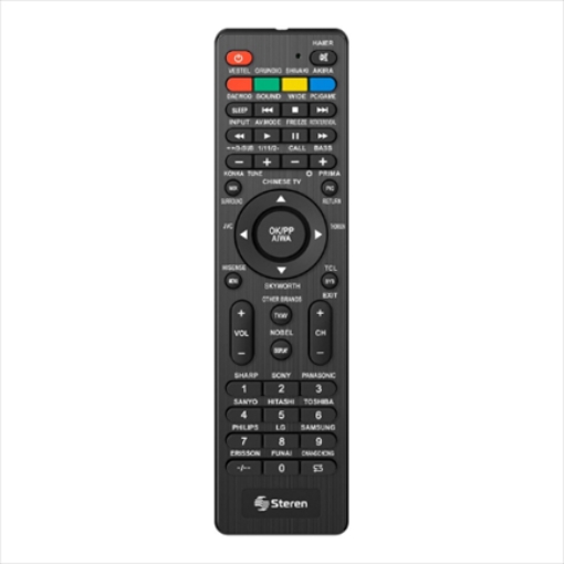 Imagen de Control Remoto Steren Universal Plano Smart TV Color Negro