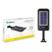 Imagen de Lámpara LED Steren Sensor de Movimiento Panel Solar Batería Recargable Color Negro