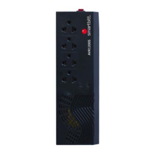 Imagen de Regulador Smartbitt R-BITT 1200S 1200VA/600 Watts 4 Contactos
