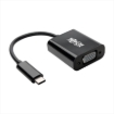Imagen de Adaptador Tripp Lite USB-C a VGA con Modo Alterno DP 1.2 Color Negro