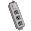 Imagen de Barra de Contactos Tripp Lite Waber Industrial 3 Tomacorrientes 2.74m Clavija NEMA 5-15P Protector de Switch