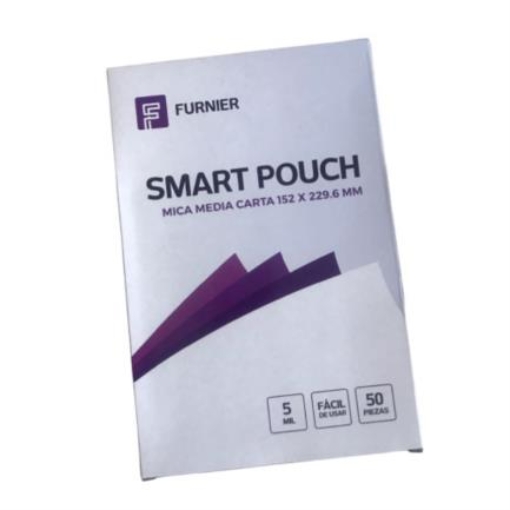 Imagen de Mica termica FURNIER tamaño Media Carta 152 X 229.6 mm 5M. Caja c/50 piezas