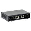 Imagen de Switch Intellinet PoE+ con 5 Puertos Gigabit Color Negro