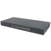 Imagen de Switch Intellinet 24 Puertos Gigabit Ethernet con 2 Puertos SFP Montaje en Rack 19"