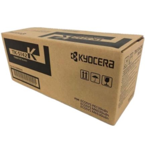 Imagen de Tóner Kyocera TK-5142K Compatible P6130cdn/M6030cdn/M6530cdn Color Negro