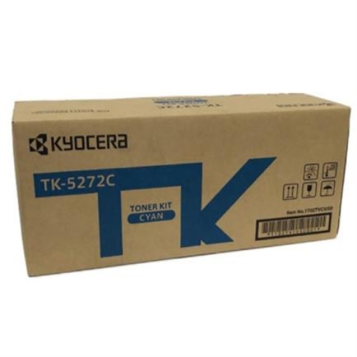 Imagen de Toner Kyocera TK-5242C 3K Paginas Compatible con (P5026cdn/P5026cdw/M5526cdn/M5526cdw) Cian