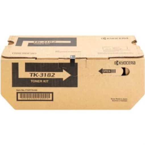 Imagen de Tóner Kyocera TK-3182 21K Páginas Compatible P3055dn/M3655idn Color Negro