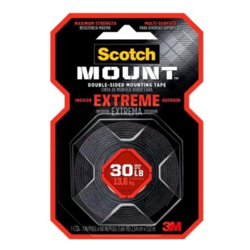 Imagen de Cinta Montaje 3M Extrema Scotch-Mount 414H 2.54cmx1.52m