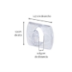 Imagen de Clips para Luces 3M Command 4 Transparentes