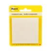 Imagen de Notas Adhesivas 3M Post It 2.8x2.8" Transparente 1 Block C/36 Hojas Blister