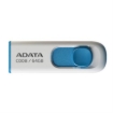 Imagen de Memoria USB Adata C008 64GB 2.0 Color Blanco-Azul