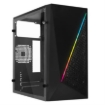 Imagen de Gabinete Acteck Kioto GC460 Mini Torre con Fuente 500W Micro ATX/Mini ITX Acrílico RGB USB 3.0 Color Negro