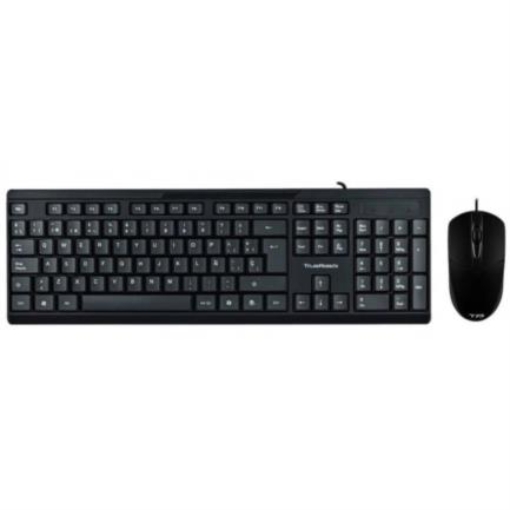 Imagen de Kit Teclado y Mouse Acteck Creator MK210 Alámbrico USB 1200dpi Color Negro