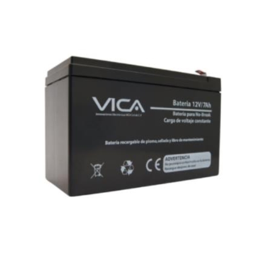 Imagen de Batería Vica Reemplazo 12V/7AH Ácido/Plomo Libre Matenimiento