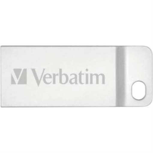 Imagen de Memoria USB Verbatim Metal Executive Flash 32 GB Color Plata